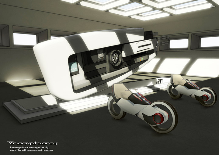 vehicle，motorcycle，concept，Hand drawn，traffic system，Graduation project，Model，