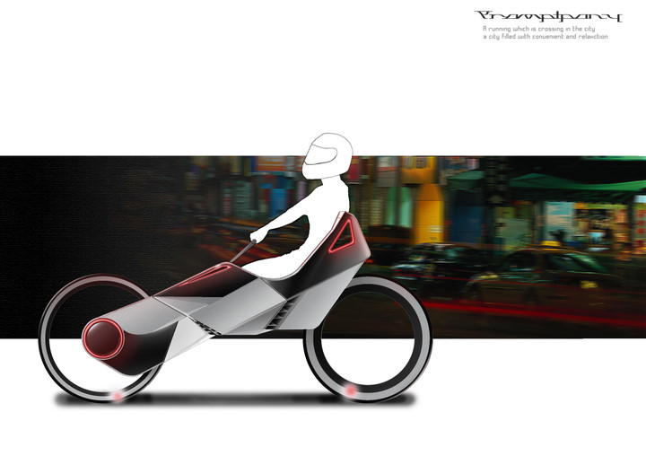 vehicle，motorcycle，concept，Hand drawn，traffic system，Graduation project，Model，