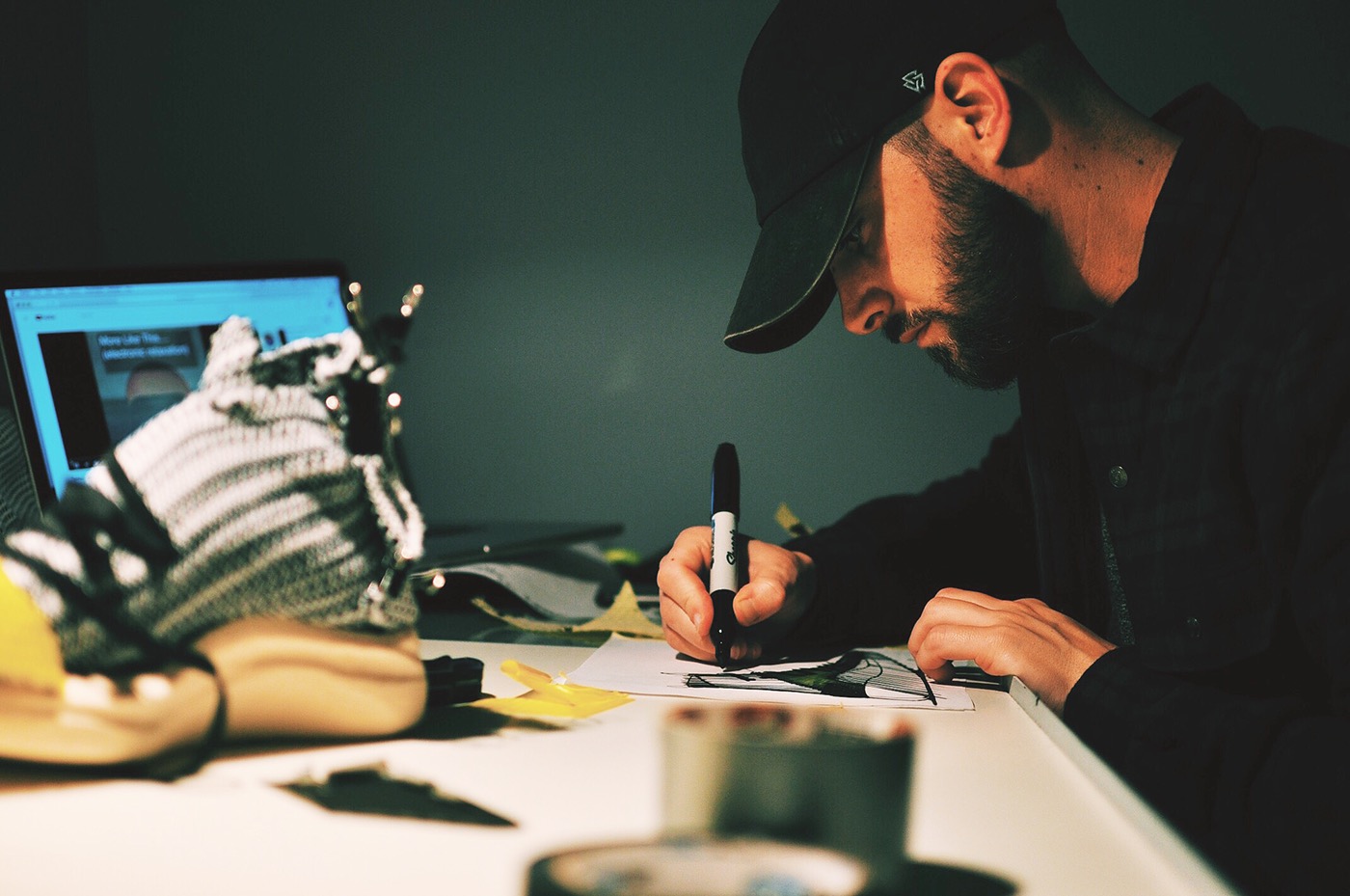 conceptual design，Adidas，gym shoes，