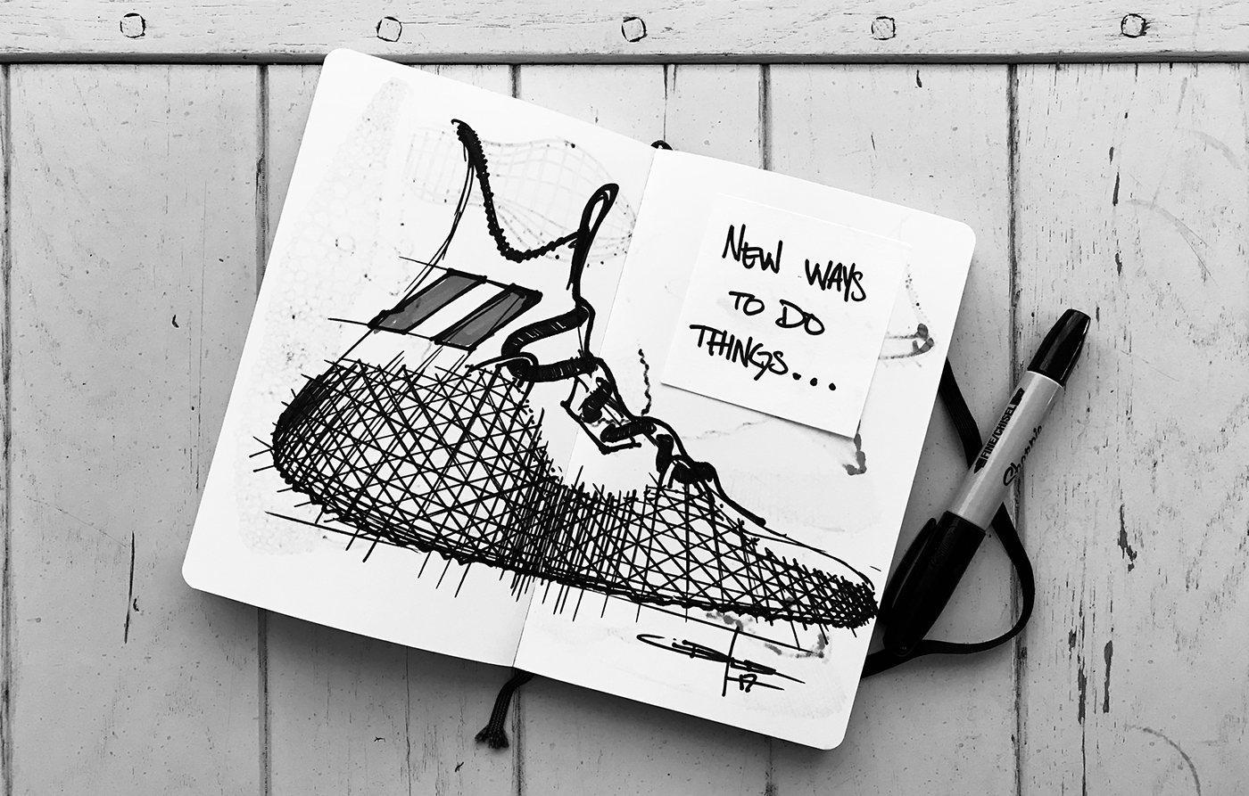 conceptual design，Adidas，gym shoes，