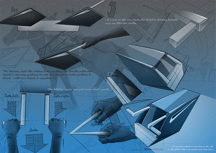 vehicle，motorcycle，concept，Hand drawn，traffic system，Graduation project，Model，