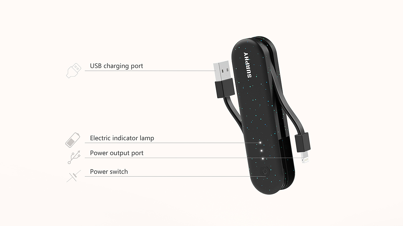 portable source，50%，Charging line，Innp Luo，