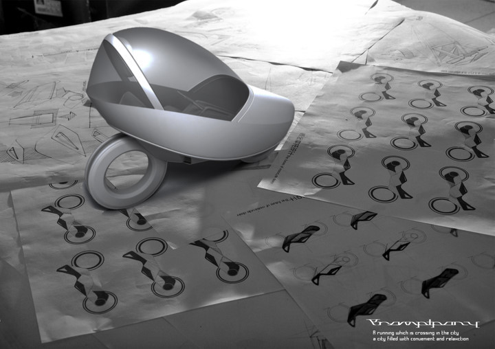 vehicle，motorcycle，concept，Hand drawn，traffic system，Graduation project，Model，
