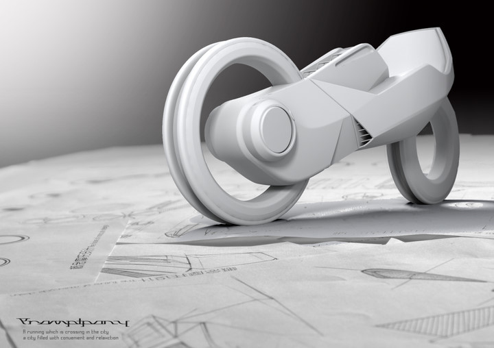 vehicle，motorcycle，concept，Hand drawn，traffic system，Graduation project，Model，