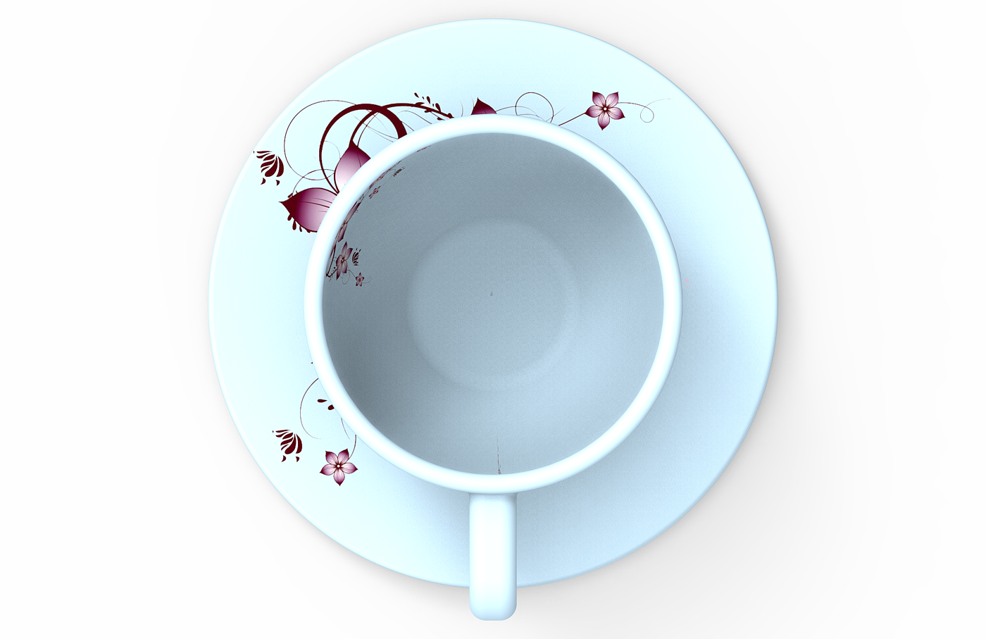 porcelain plate，