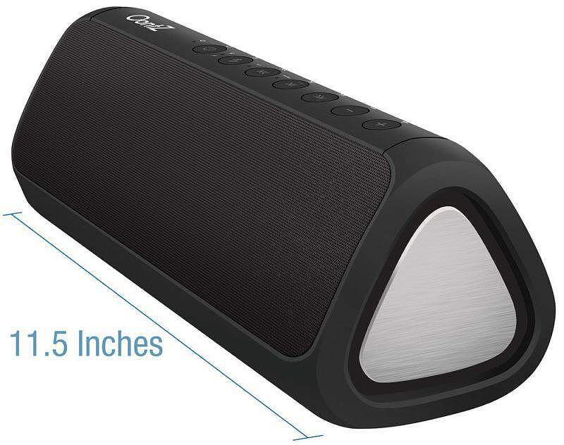 Oontz angle 3，waterproof，appearance，black，