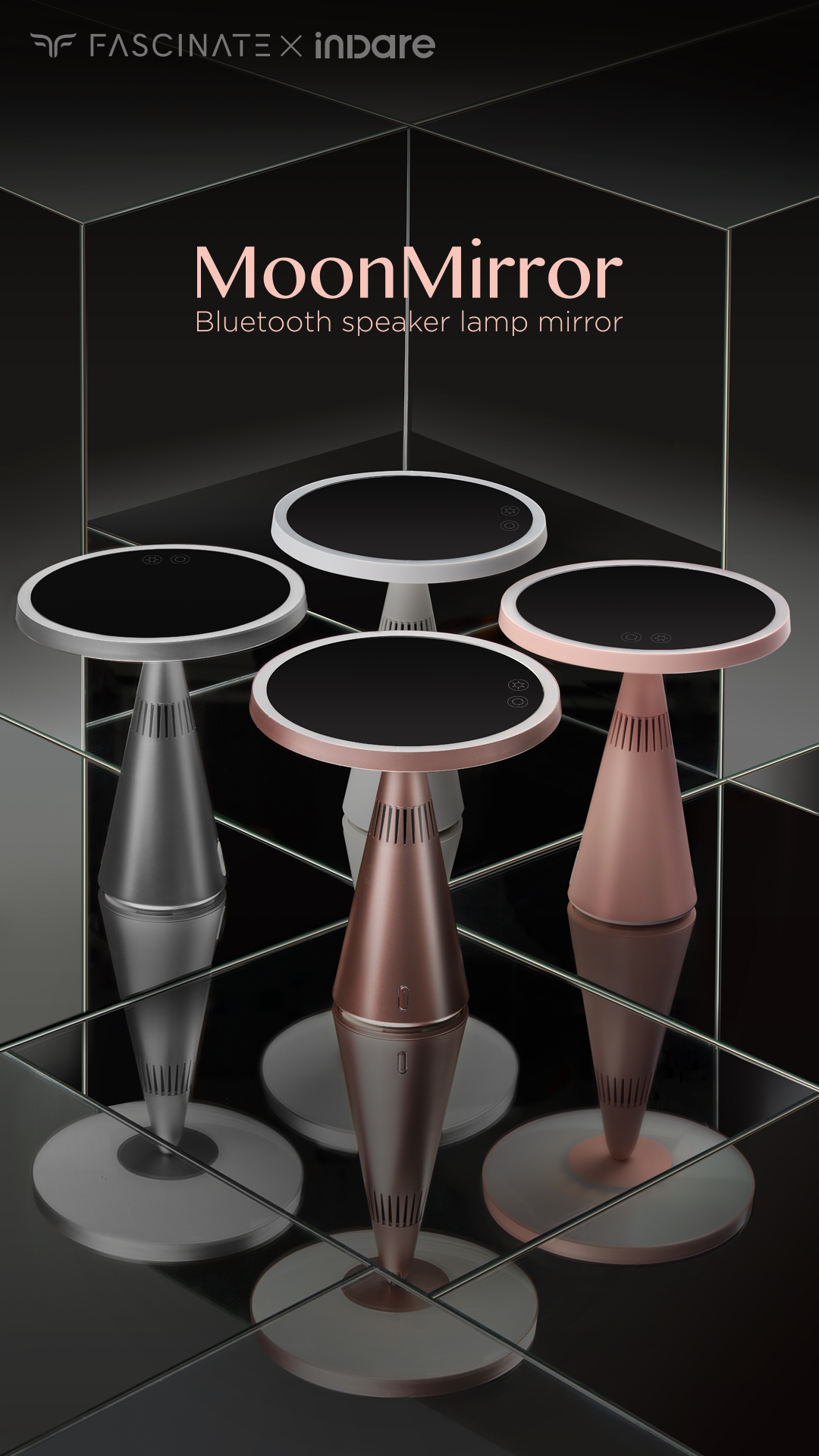 Cosmetic mirror，lamp，loudspeaker box，mirror，nursing，