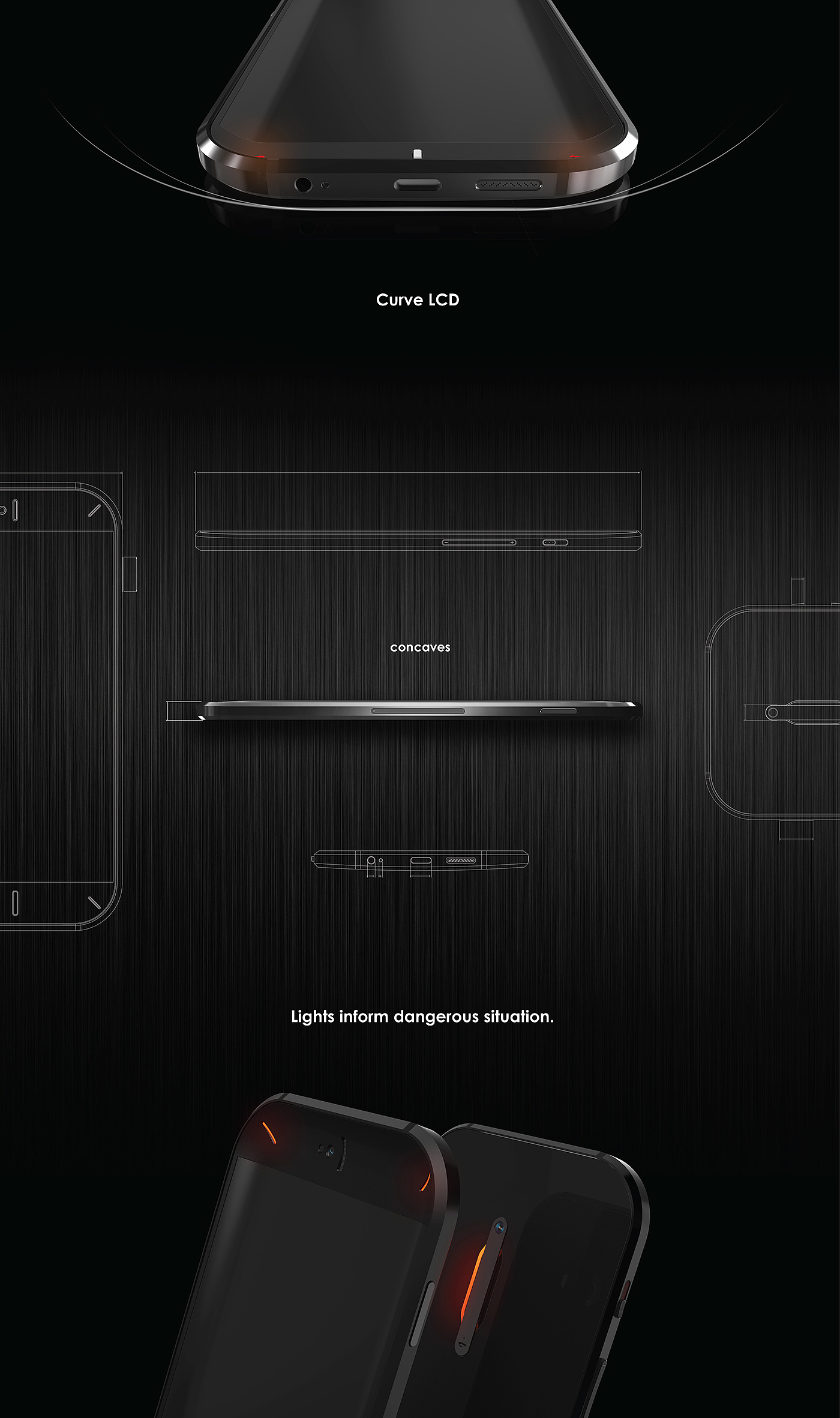 concave，intelligence，mobile phone，