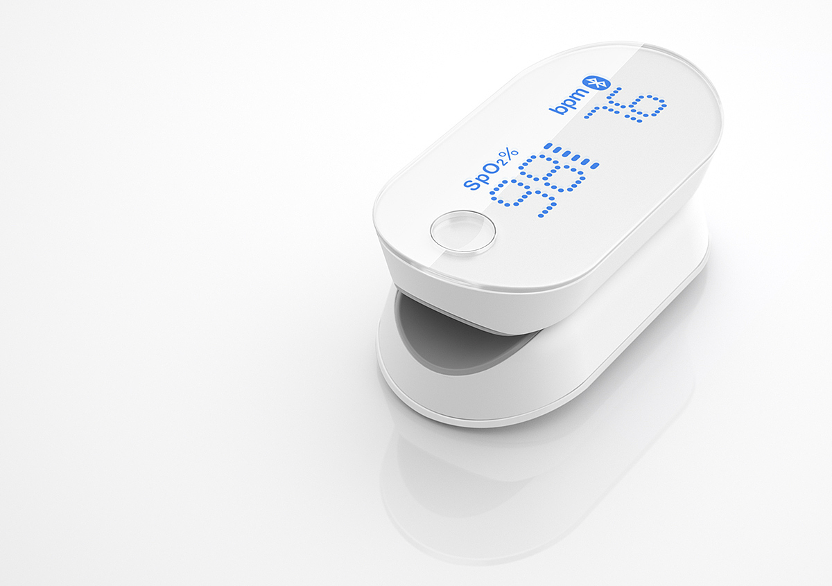 Medical equipment，intelligence，ihalth，Finger pulse oximeter，
