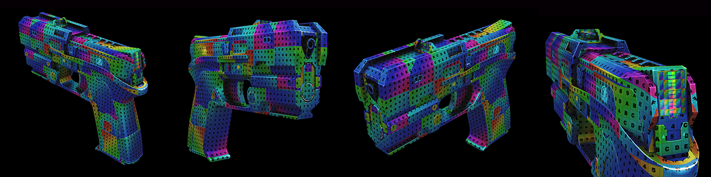 Science fiction weapon，Pistol，