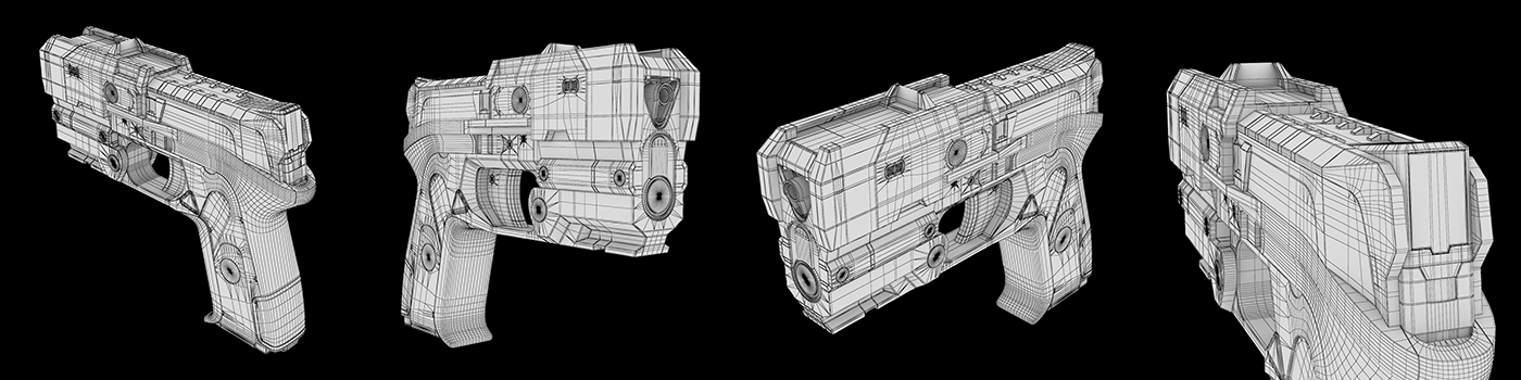 Science fiction weapon，Pistol，