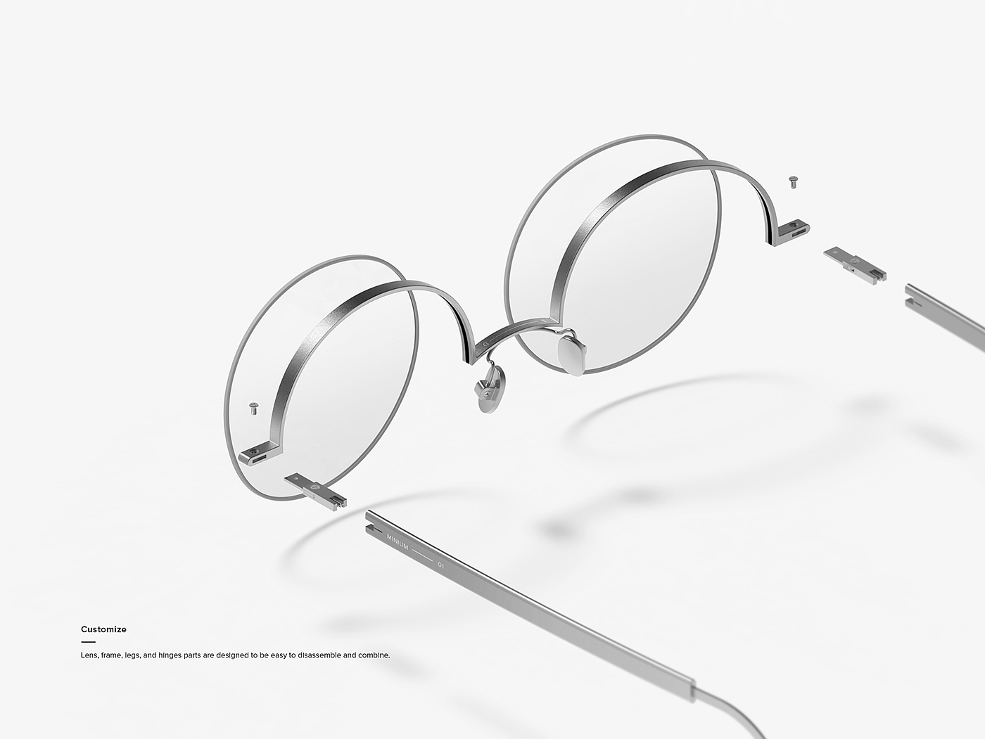 glasses，MINIUM，
