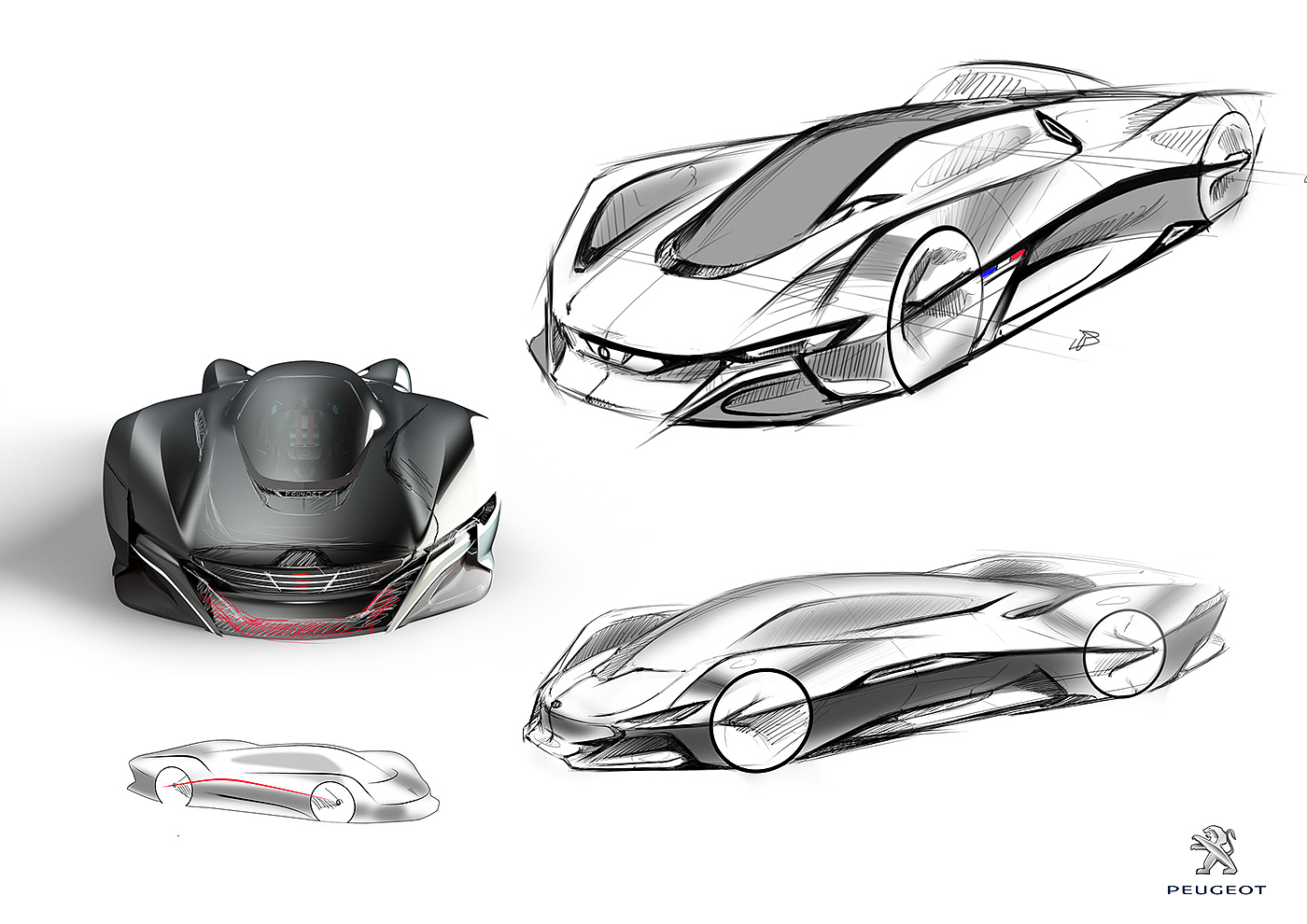 peugeot，conceptual design，vehicle，Model，