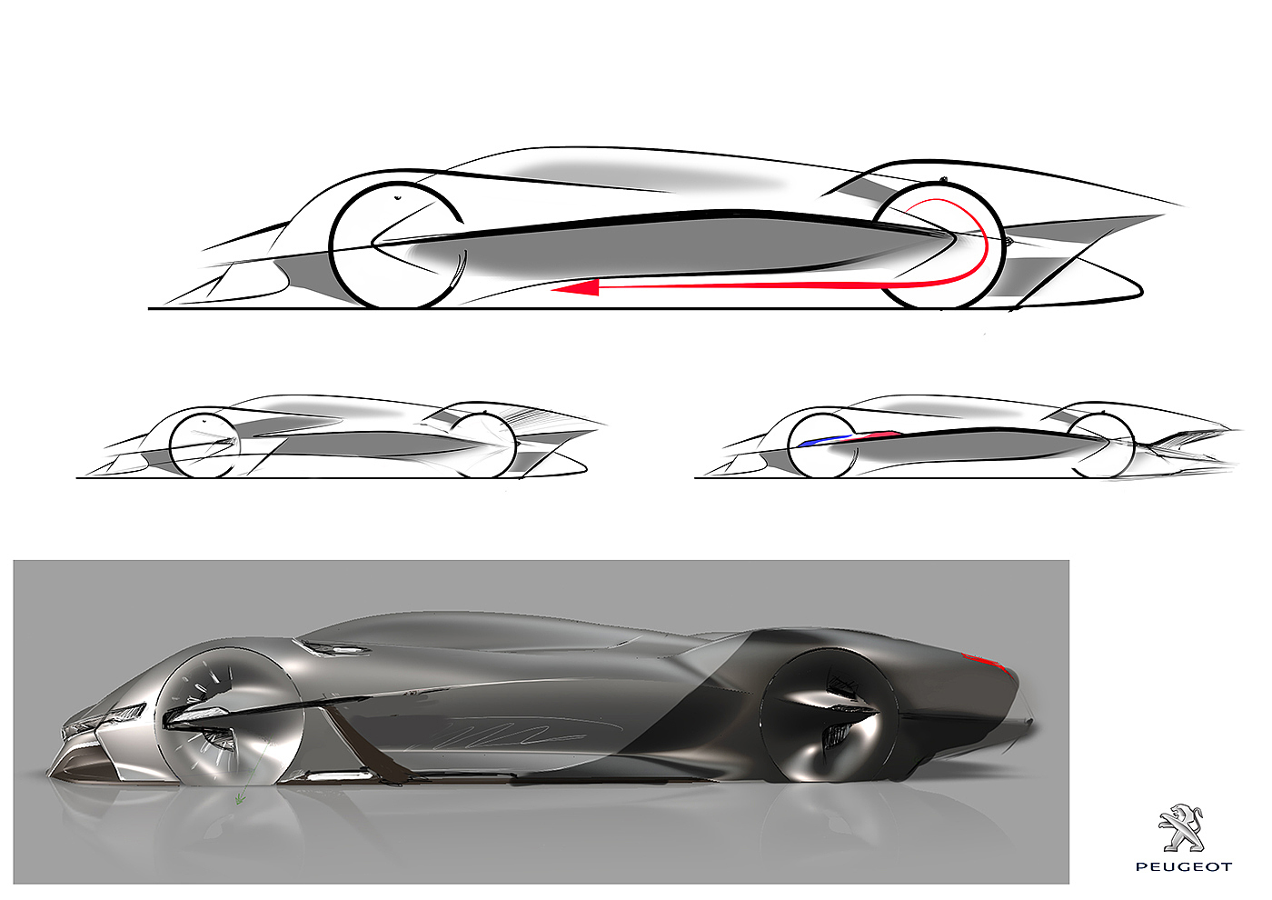 peugeot，conceptual design，vehicle，Model，