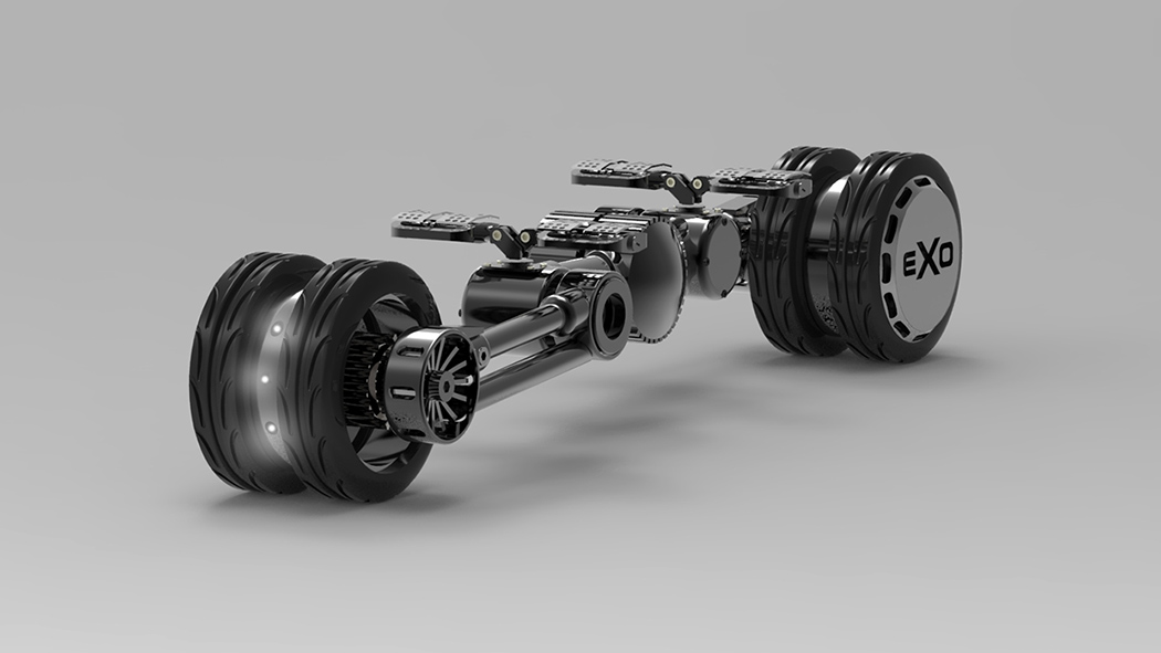 fold，exo，Electric，Scooter，