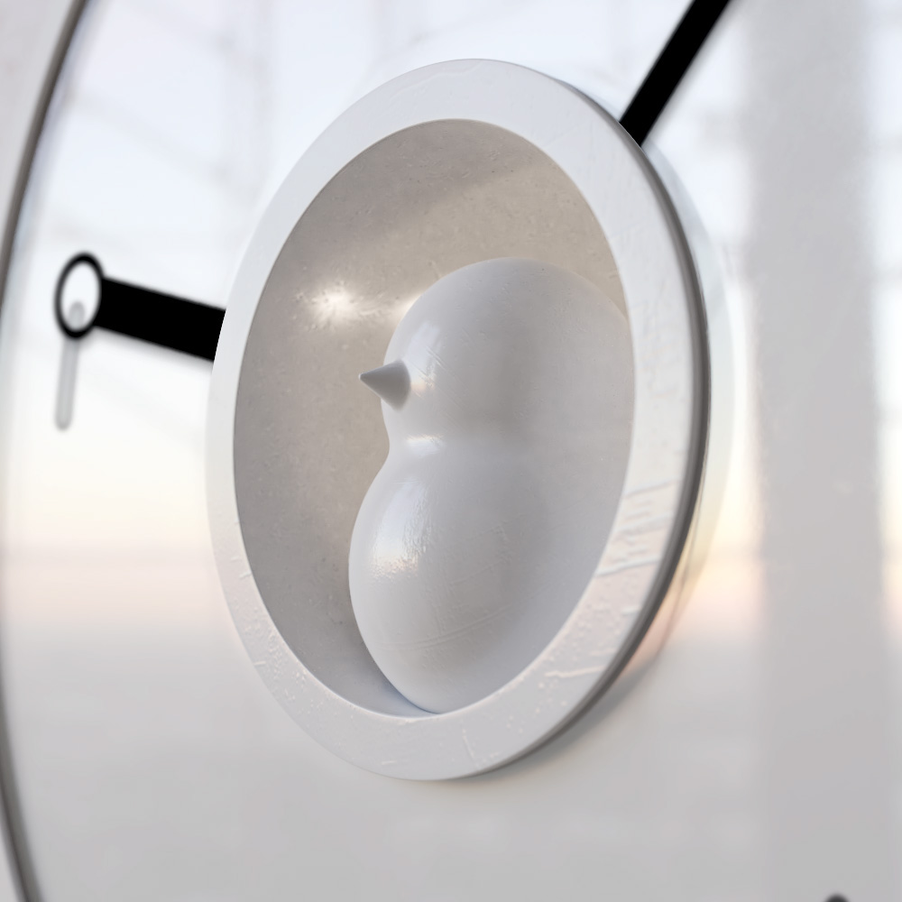 aged，Wall mounted，number，Clock，calendar，remind，