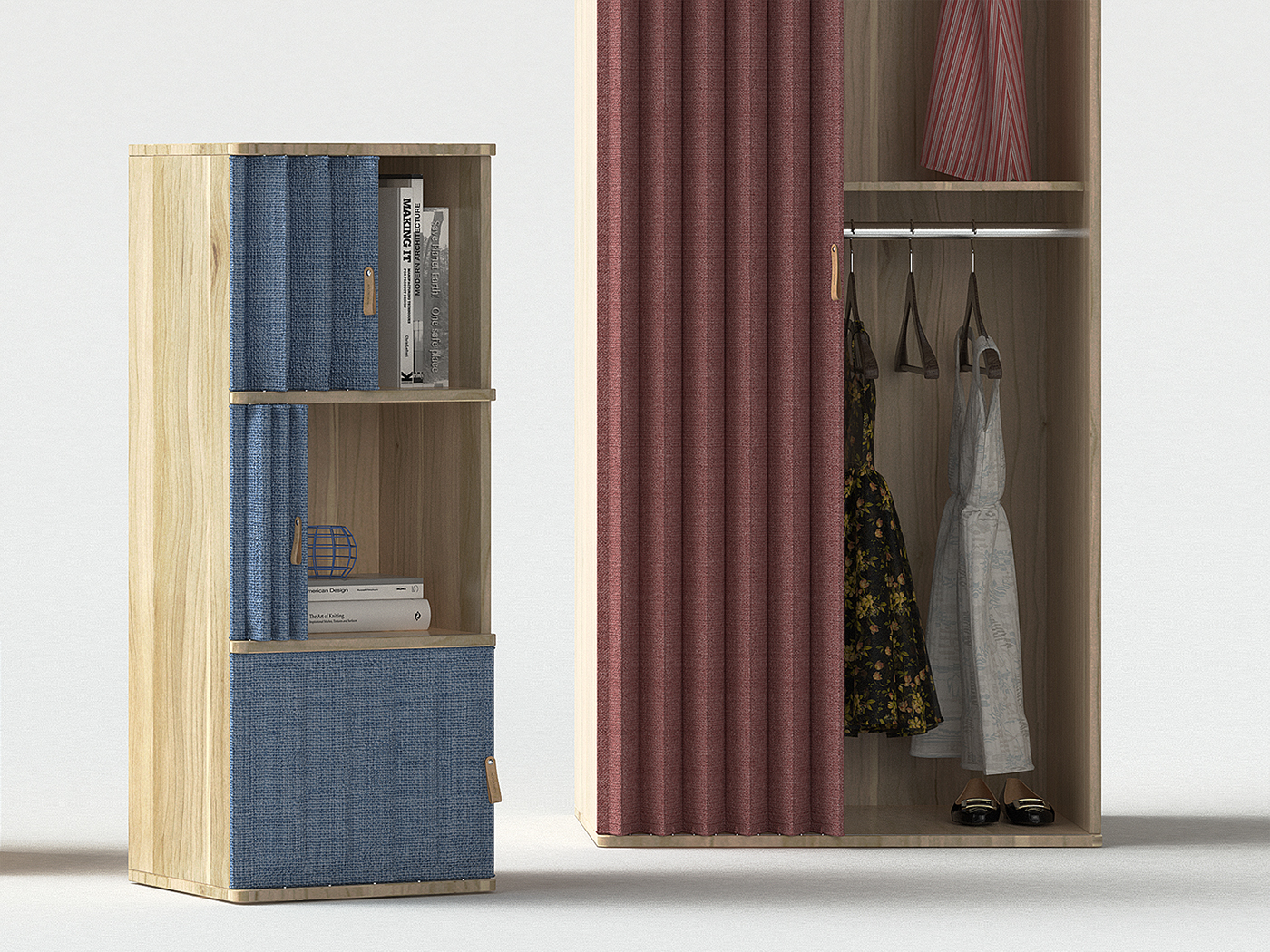 Home Furnishing，fold，Fabric material，Save space，wardrobe，