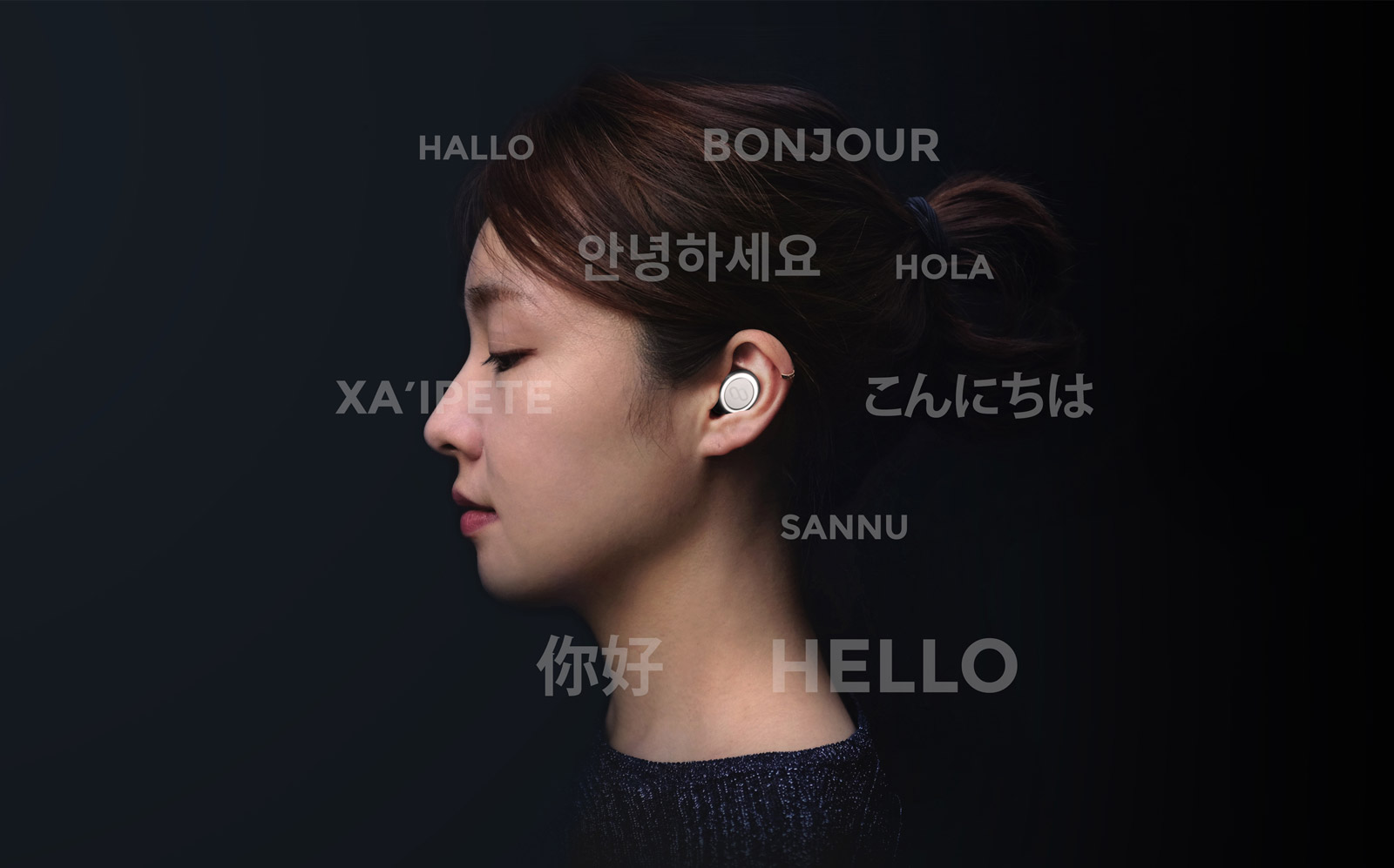 CLIK，Wireless headset，product design，Digital，