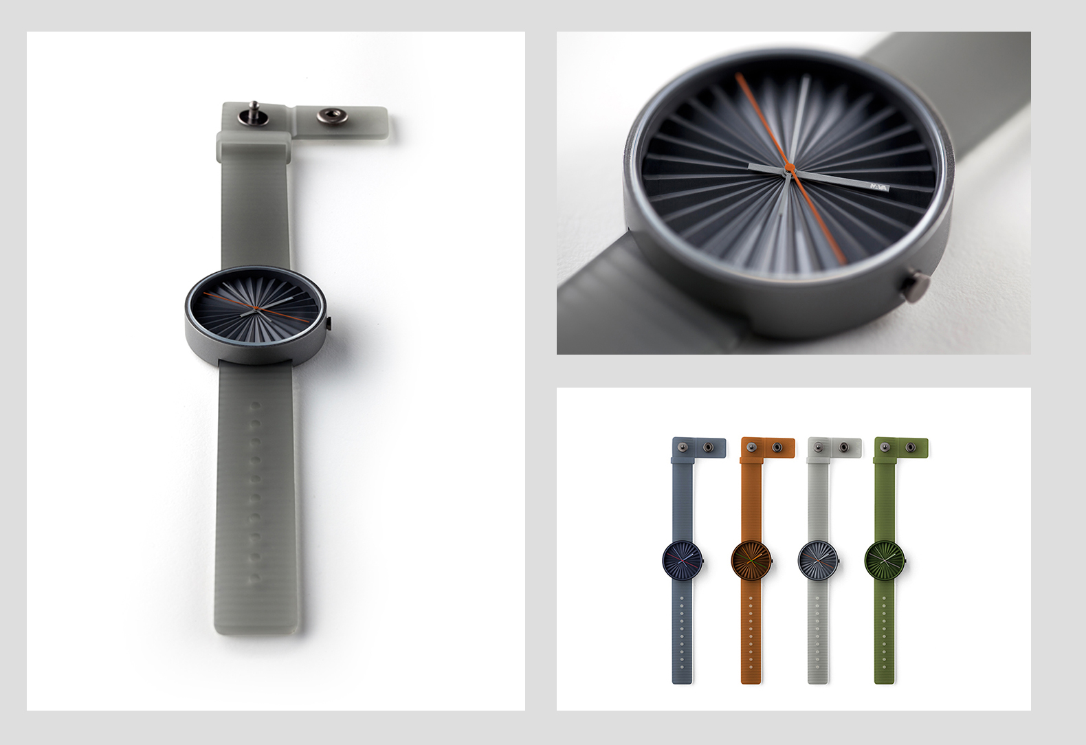 Wrist watch，rubber，Simplicity，