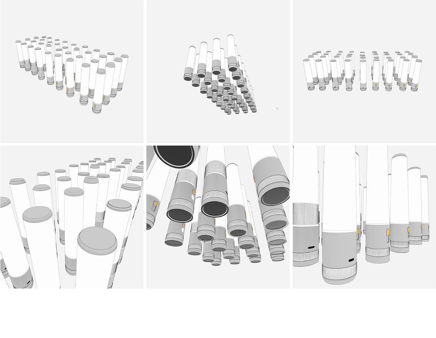 Flashlight，Desk lamp，small home appliances，Minimalist design ，