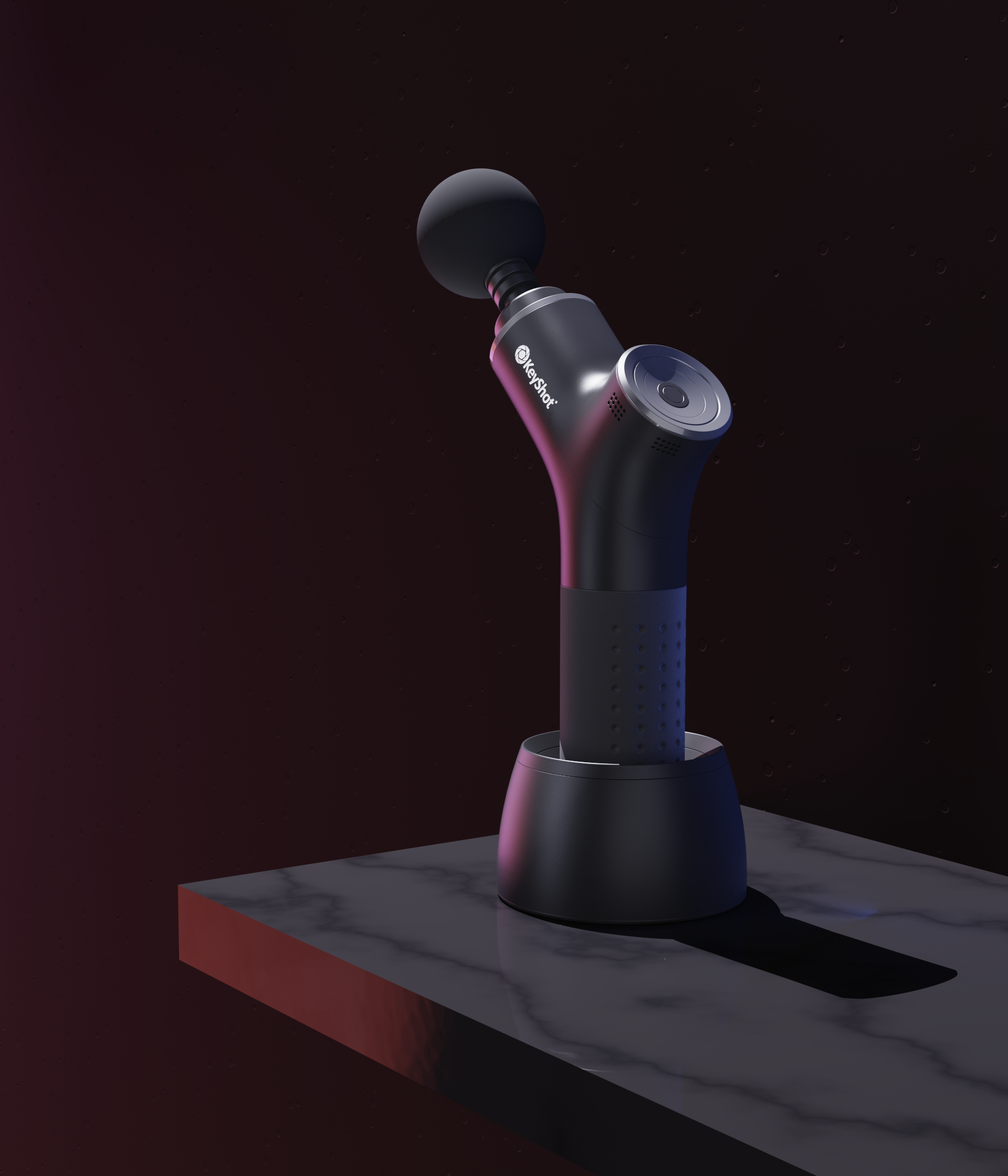 Rhino modeling, keyshot rendering，