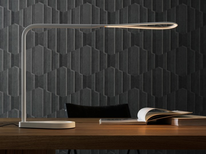 Desk lamp，black and white，pink，Karim，