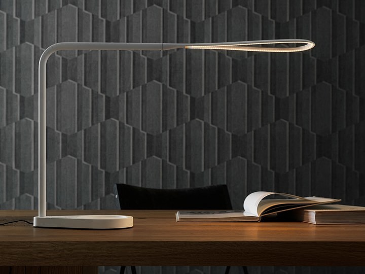 Desk lamp，black and white，pink，Karim，