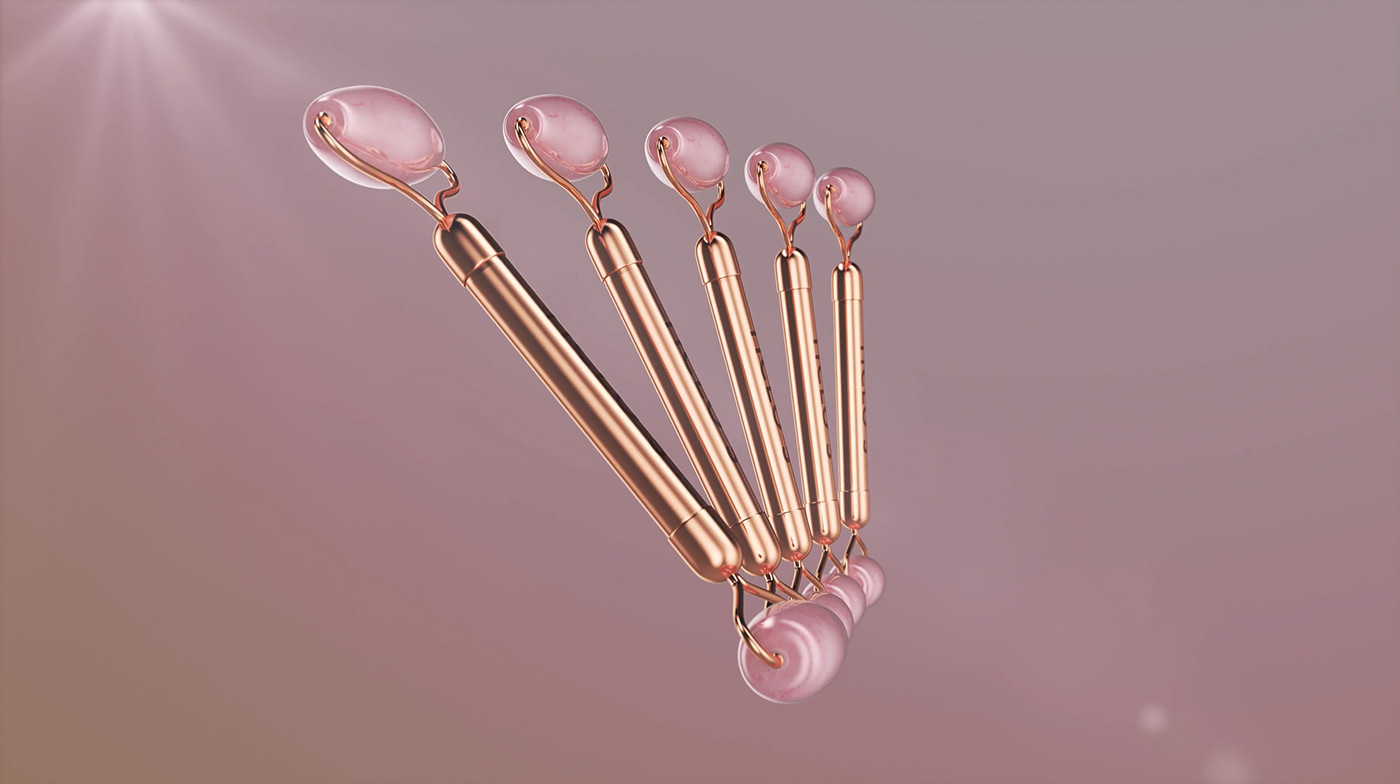 Ticlo，massage，product design，Animation rendering，