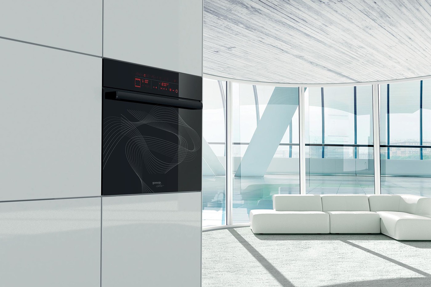 Interior design，white，Karim，