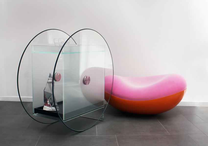 Bar cabinet，Glass，Karim，