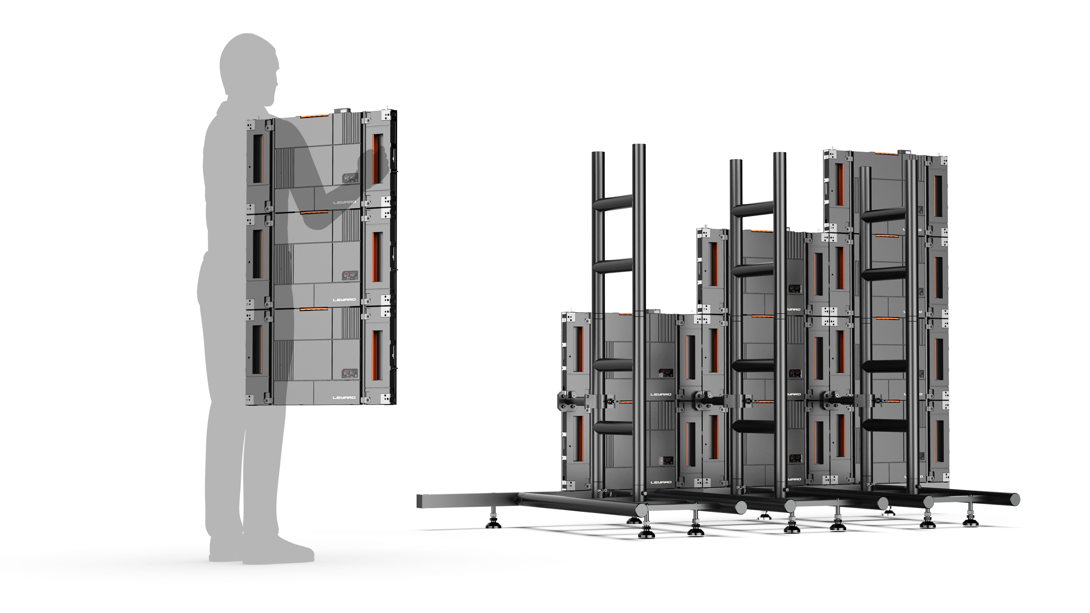 led，Mondrian，carbon fibre，Minimalist，