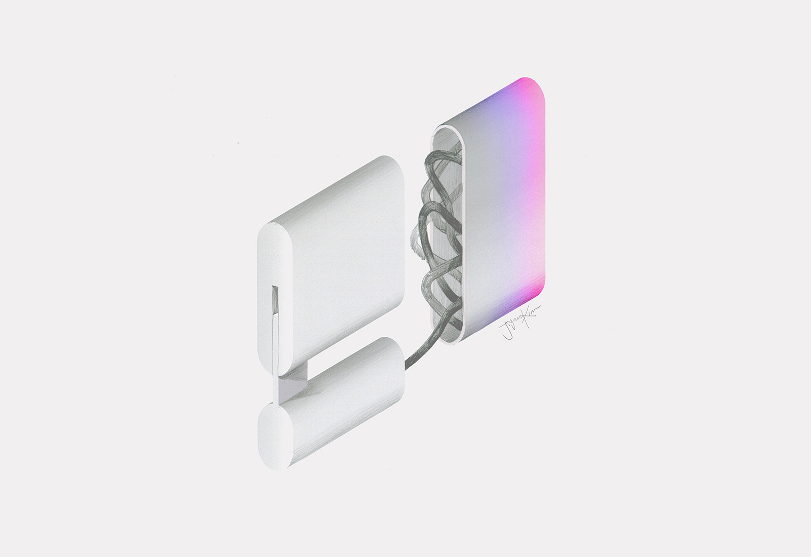 product design，hair drier，conceptual design，Squared Dryer，