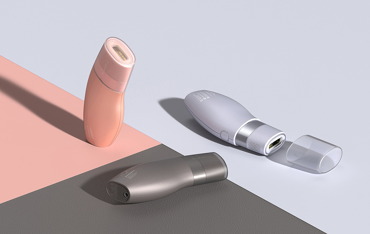 industrial design，product design，Depilatory instrument，Paone Lite，