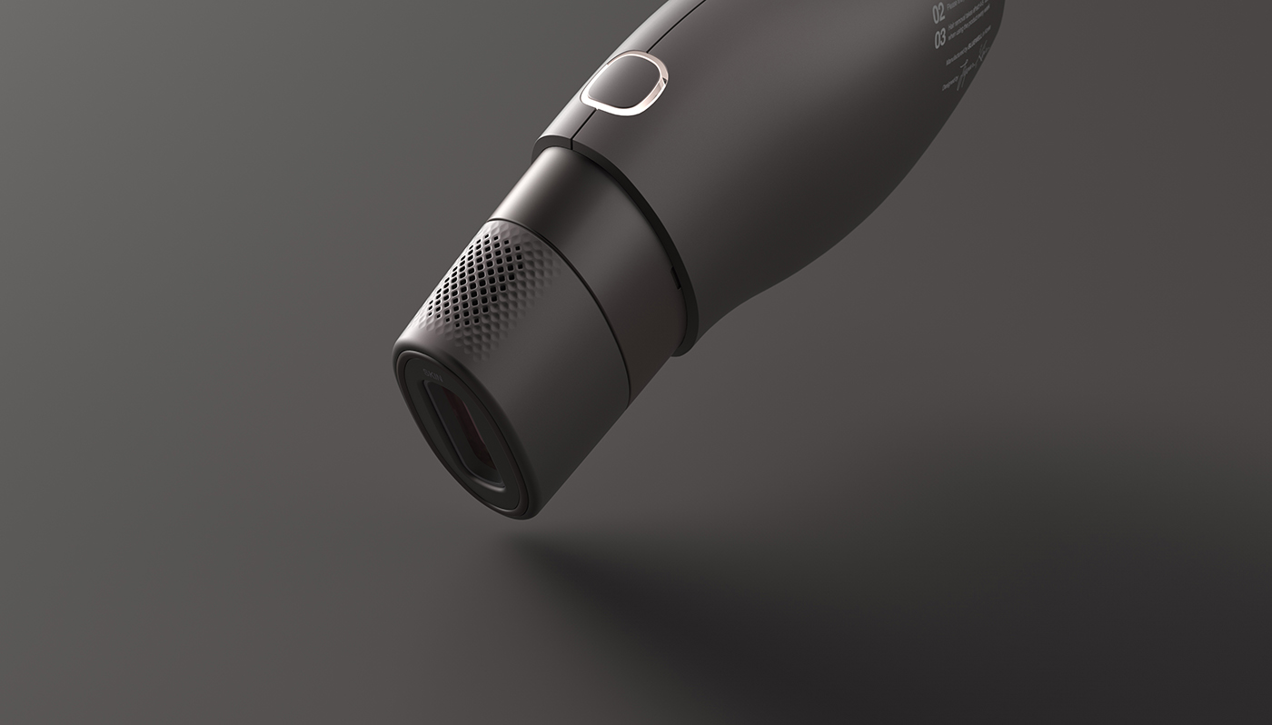 industrial design，product design，Depilatory instrument，Paone Lite，