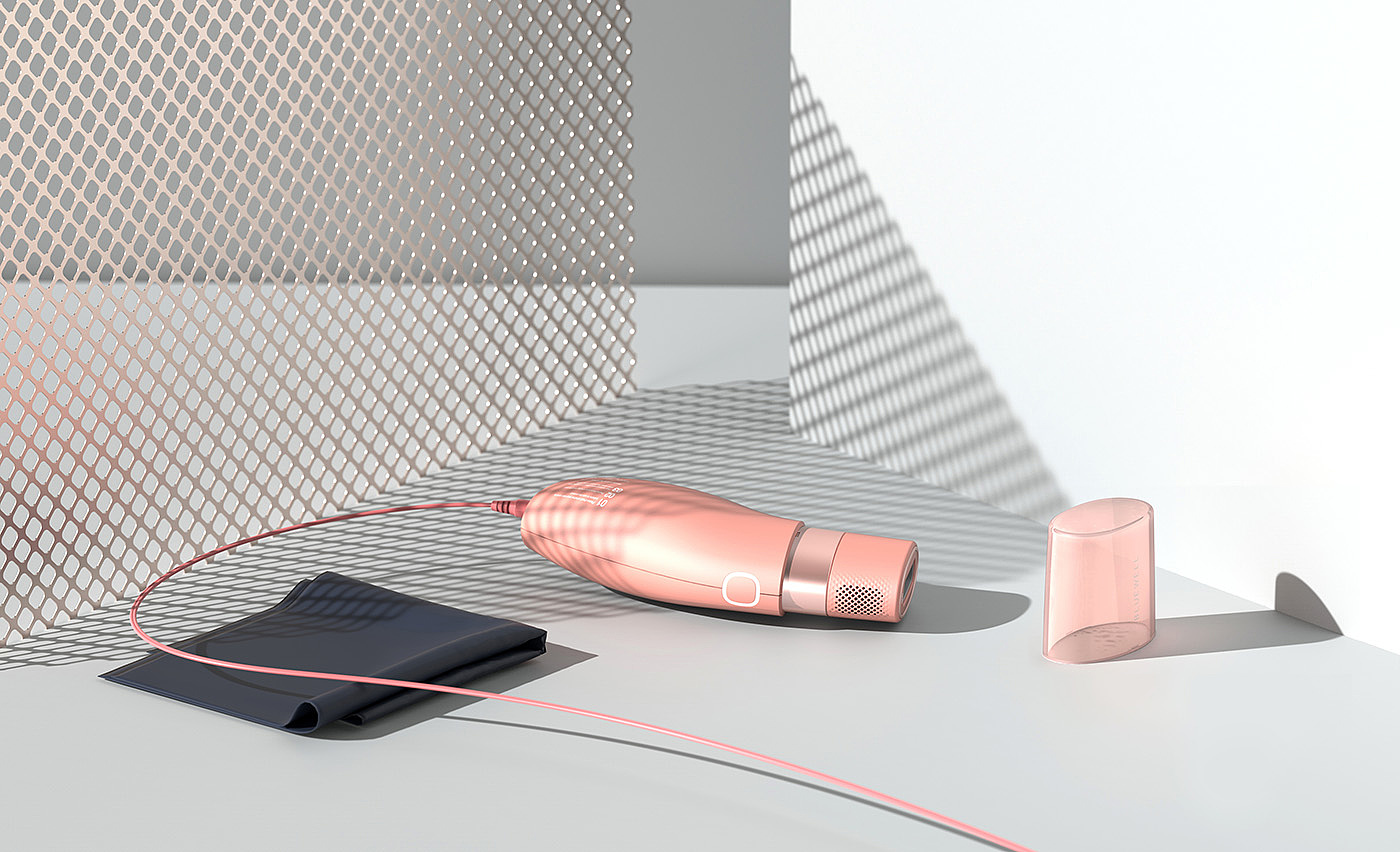 industrial design，product design，Depilatory instrument，Paone Lite，