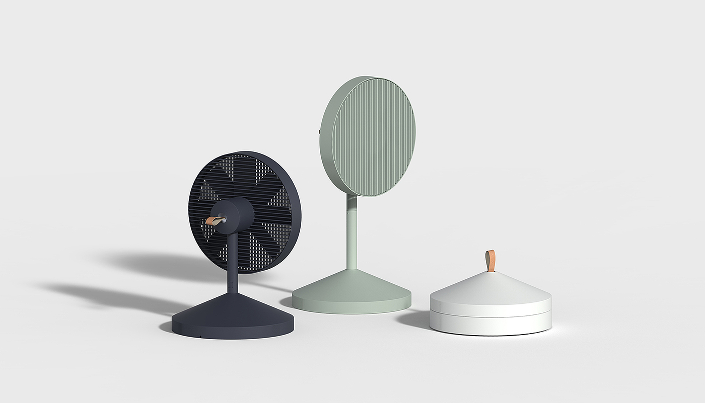 product design，industrial design，Intelligent electric fan，conbox，