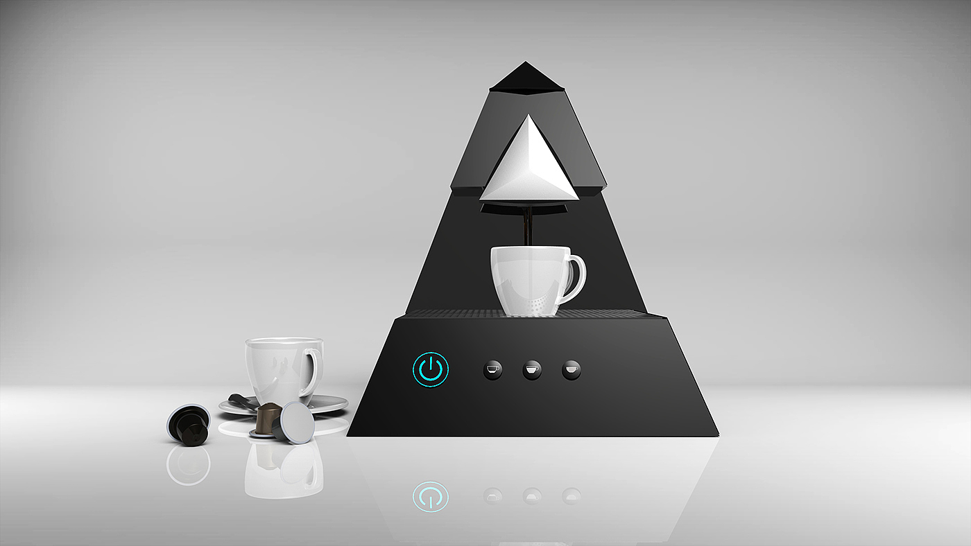 Capriccio，咖啡机，小家电，产品设计，