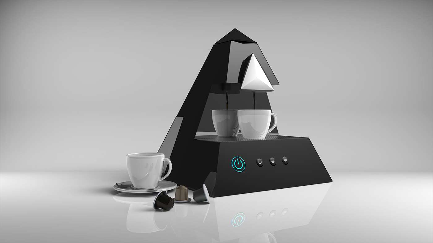 Capriccio，Coffee machine，small home appliances，product design，