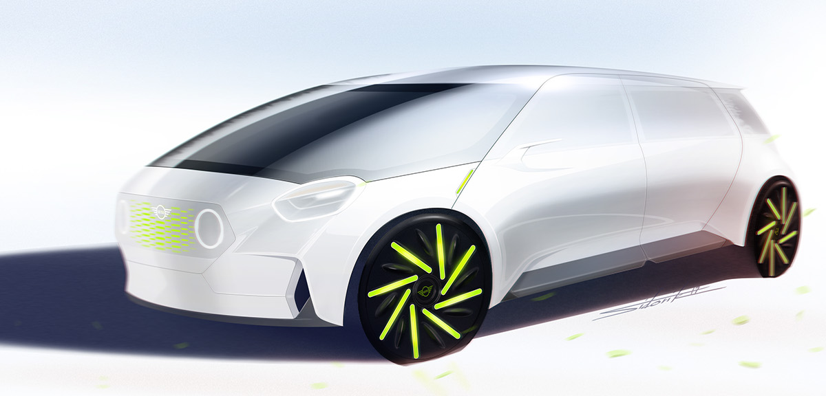 Hand drawn，vehicle，industrial design，product design，