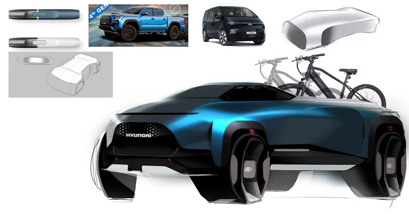 automobile，sketch，concept，Porsche，modern，