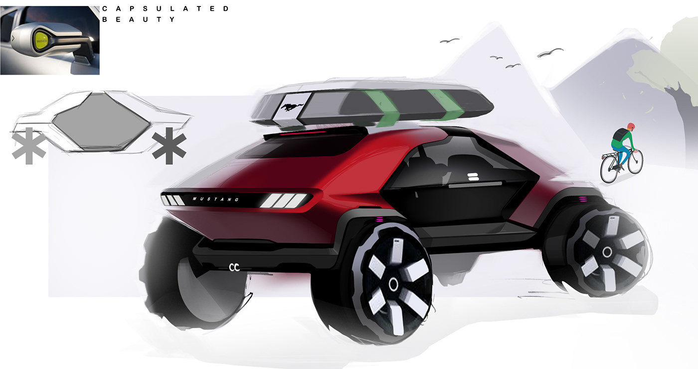 automobile，sketch，concept，Porsche，modern，