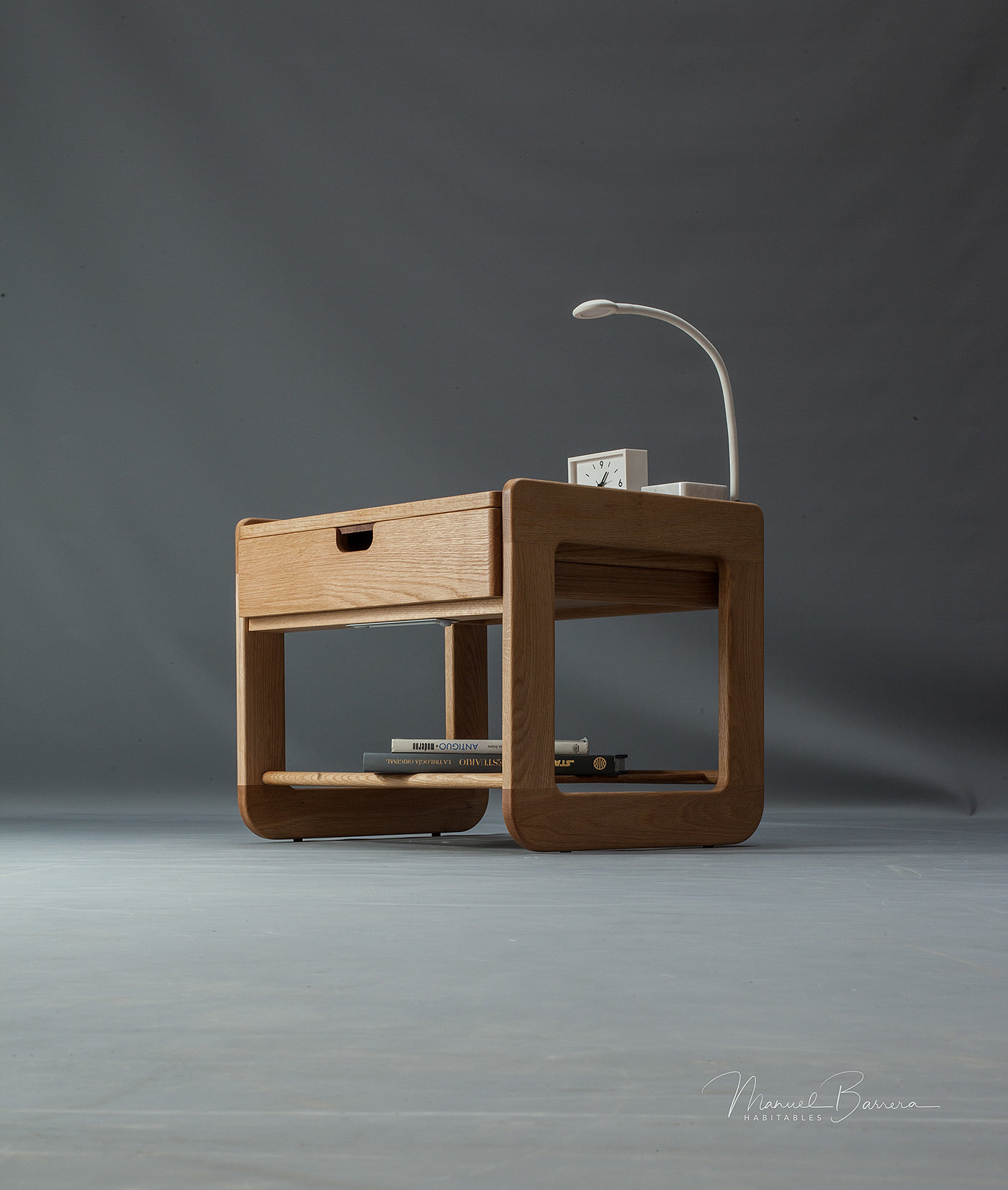 bedside cupboard，wooden ，Retro，