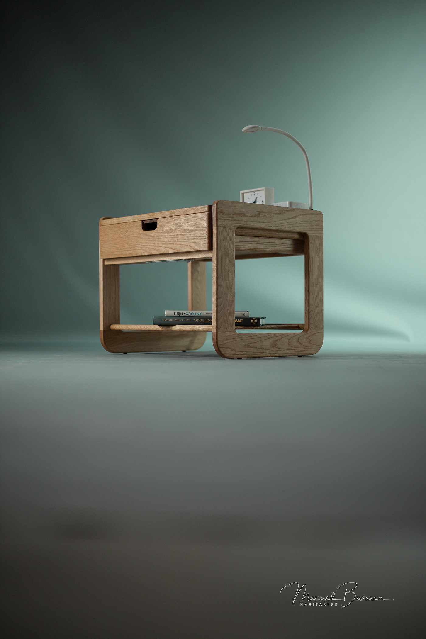 bedside cupboard，wooden ，Retro，