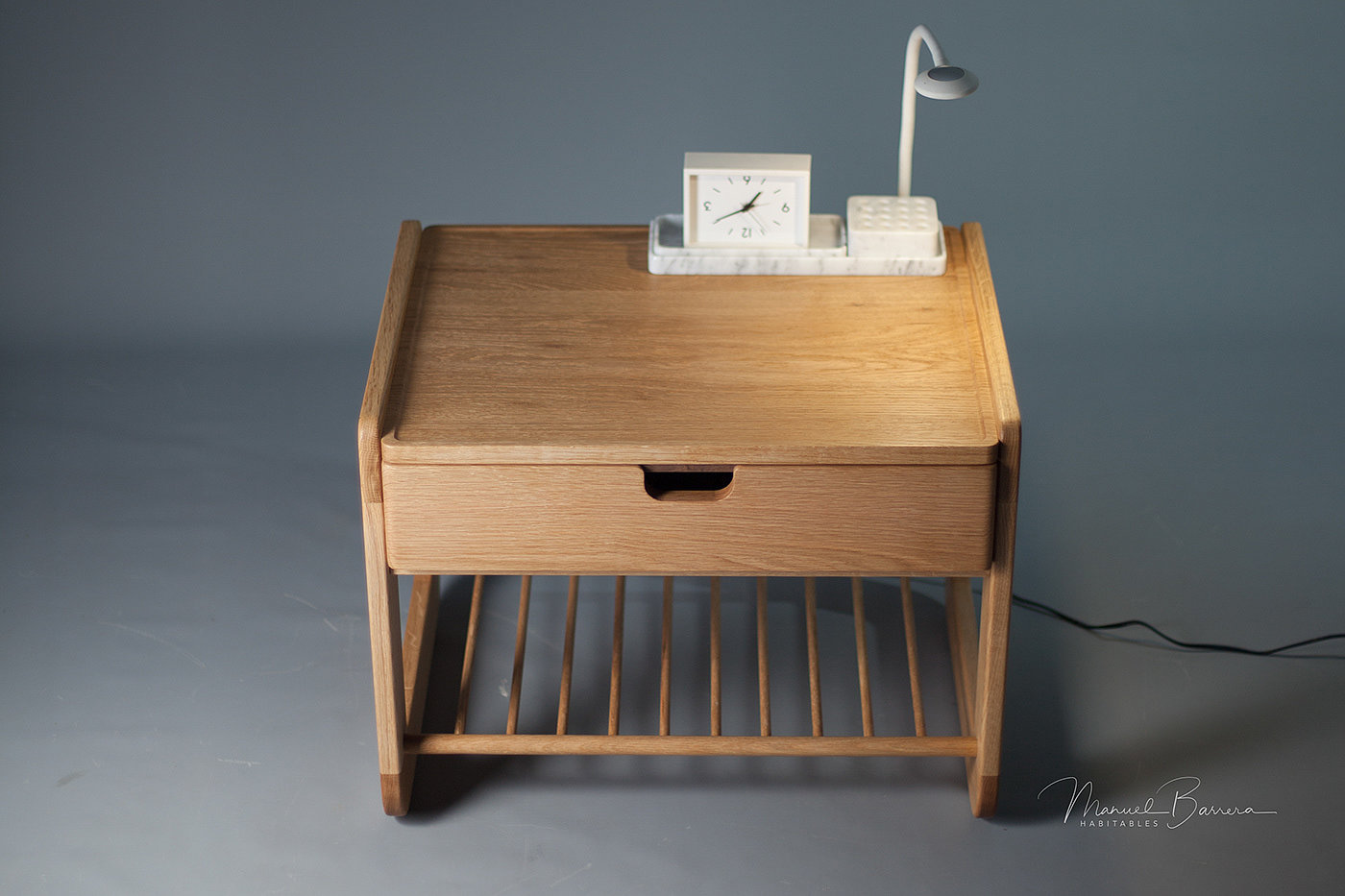 bedside cupboard，wooden ，Retro，