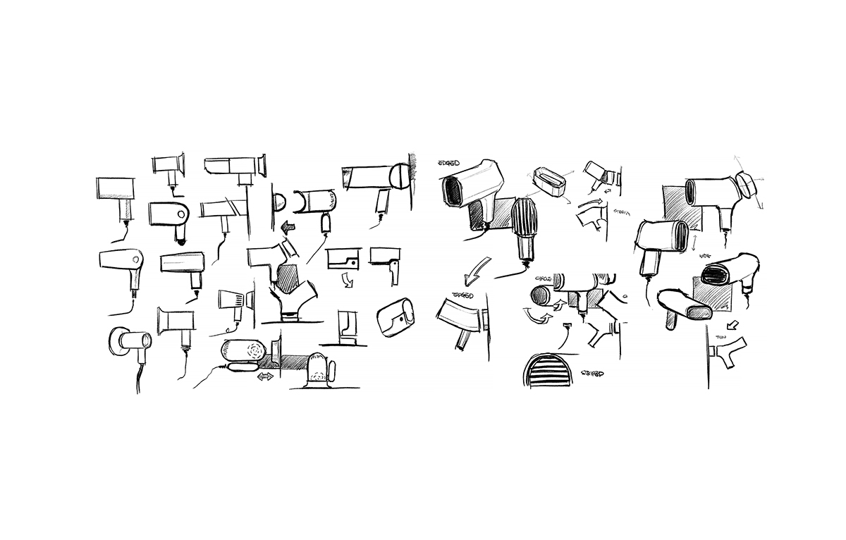 white，household electrical appliances，hair drier，Personal care，