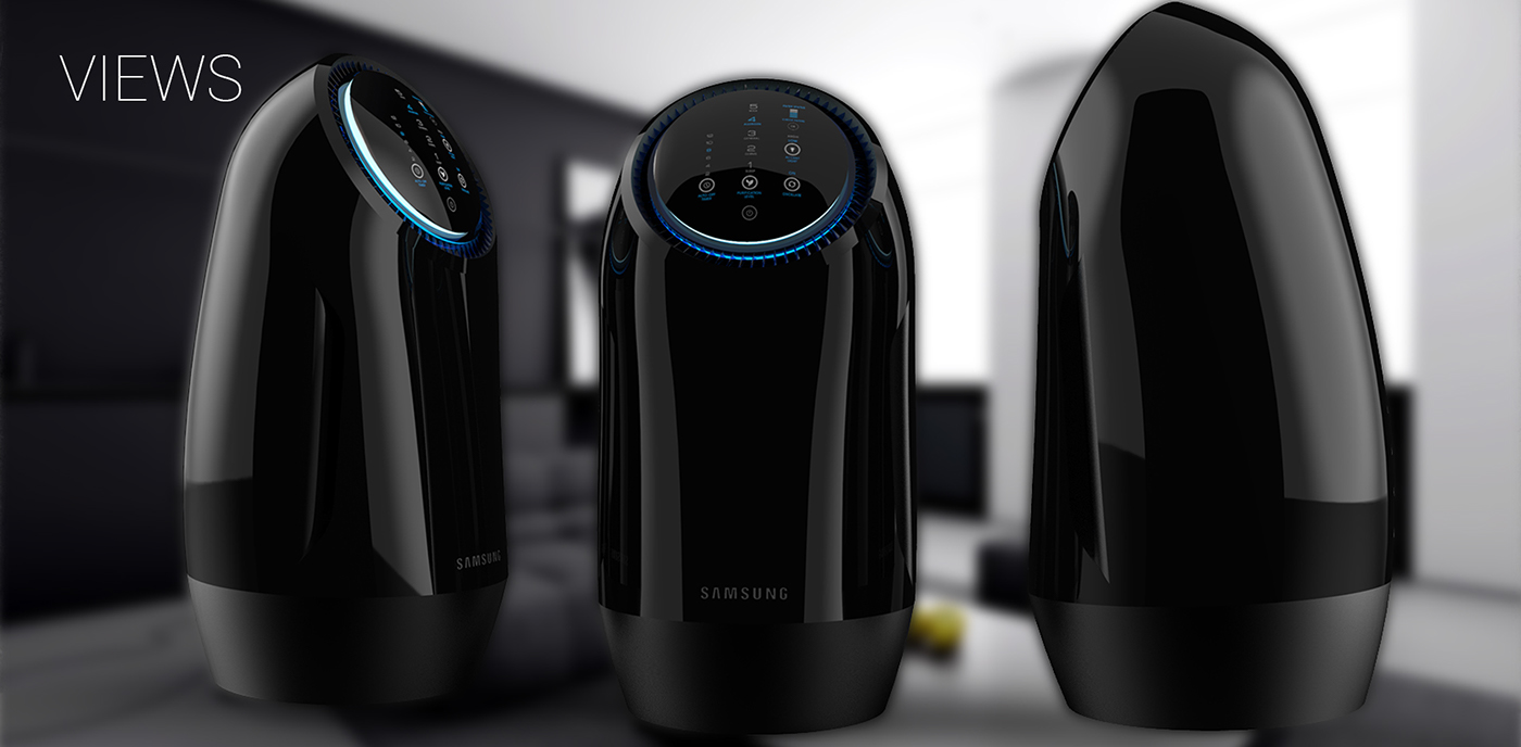 Interactive，air cleaner，household electrical appliances，samsung，