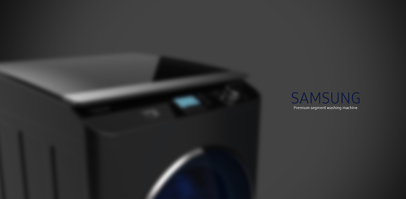 samsung，智能，洗衣机，自动，设计，
