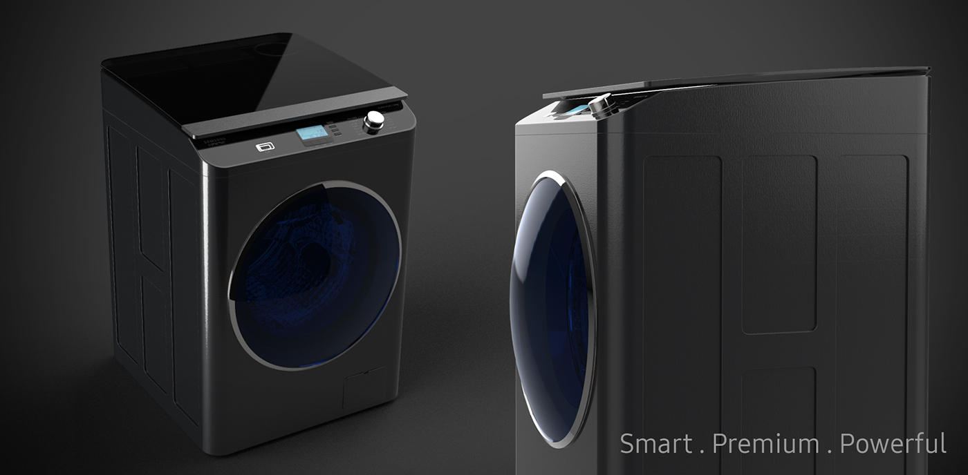 samsung，intelligence，Washing machine，automatic，Design，