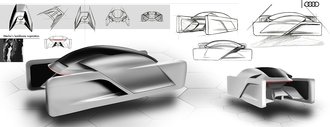 Chinese designer，Sharpe Lin，concept，automobile，Design，