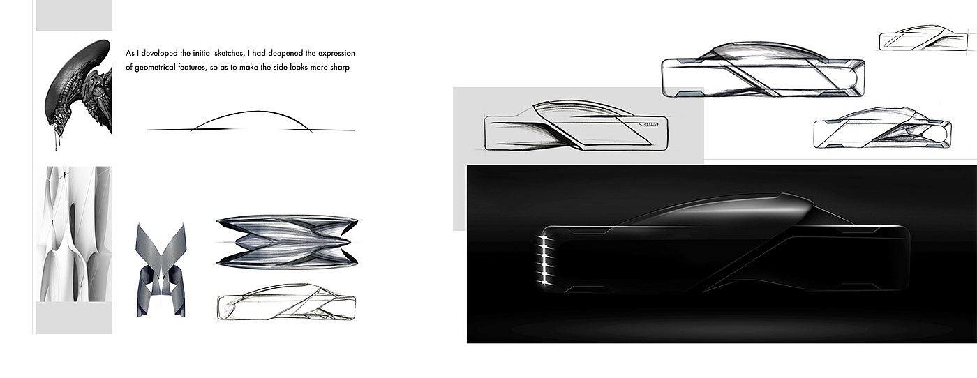 Chinese designer，Sharpe Lin，concept，automobile，Design，